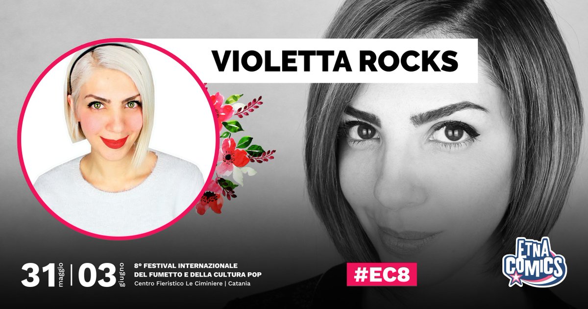 etnacomics's tweet photo. W i content creator! W @Vi0lettaRocks, youtuber eclettica e attrice gioiosa che sarà ospite della #YouTubeAlley ad #Etnacomics2018. Da non perdere, ragazzi! #EC8 #etnacomics #catania #youtubealley 

https://t.co/F8Bm5nrdKO https://t.co/3OPDMXfh60