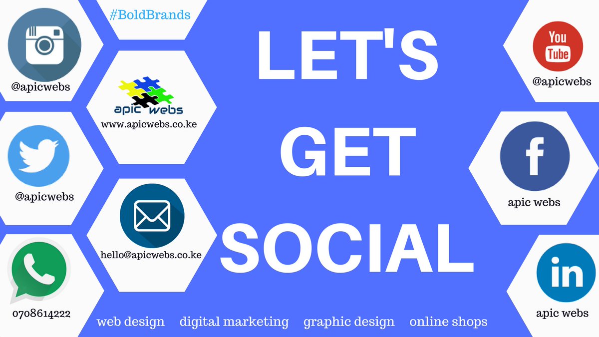 follow @apicwebs and @08_ouko for free consultations and great web design discounts this weekend
  #BestWebDesignServices
  #Apicwebs
  #LetsGetSocial
  #GainWithXtianDela