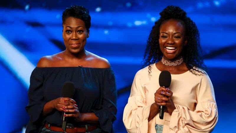 CowellOnline's tweet photo. 4 yeses AND Simon phones your mum! Now that’s a good day at the office for Suzanne and Roxanne Chay! #bgt https://t.co/TOQQH7lNzQ