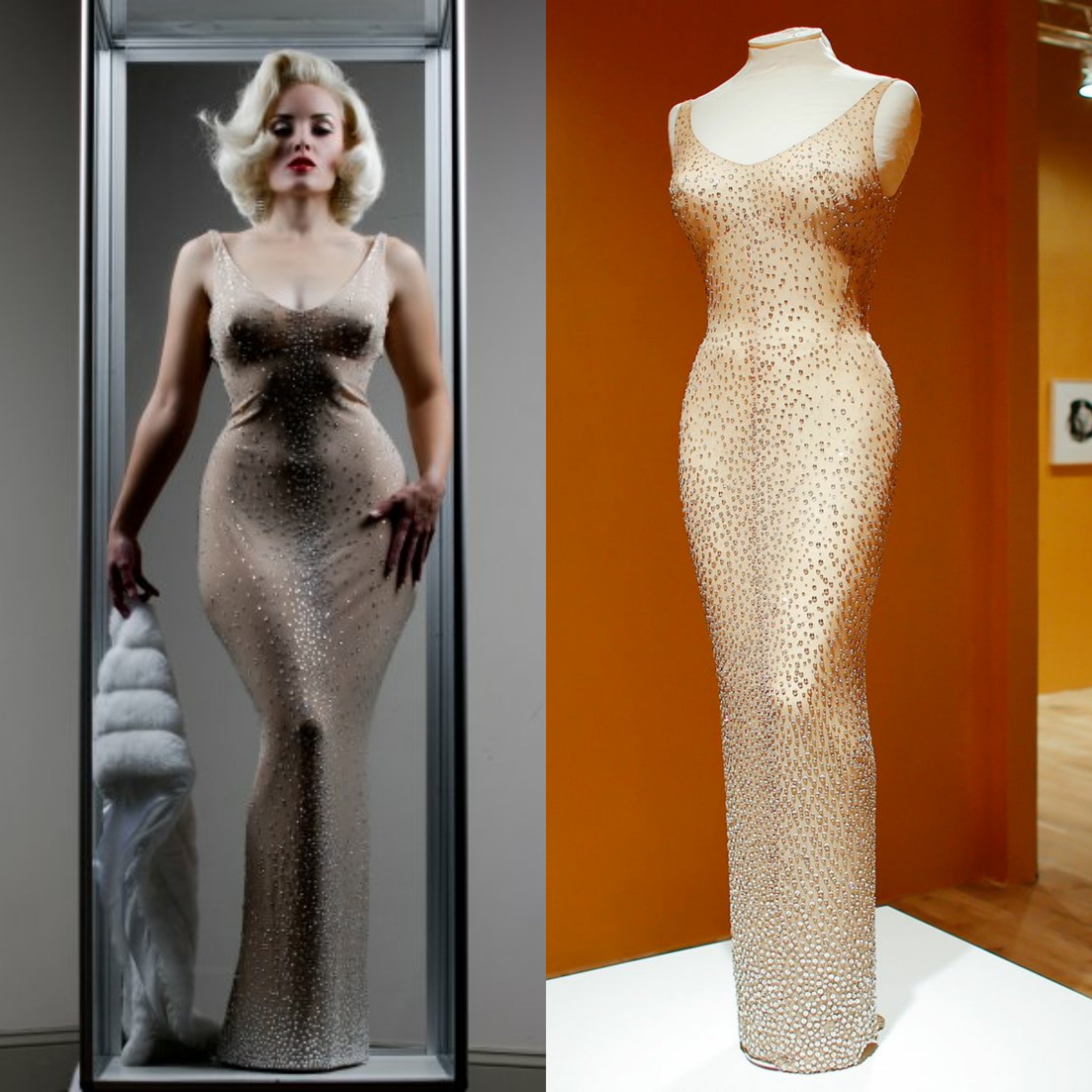 Kim Kardashian Takes Marilyn Monroe's “Happy Birthday, Mr. President” Dress  Out for a Spin | Vogue