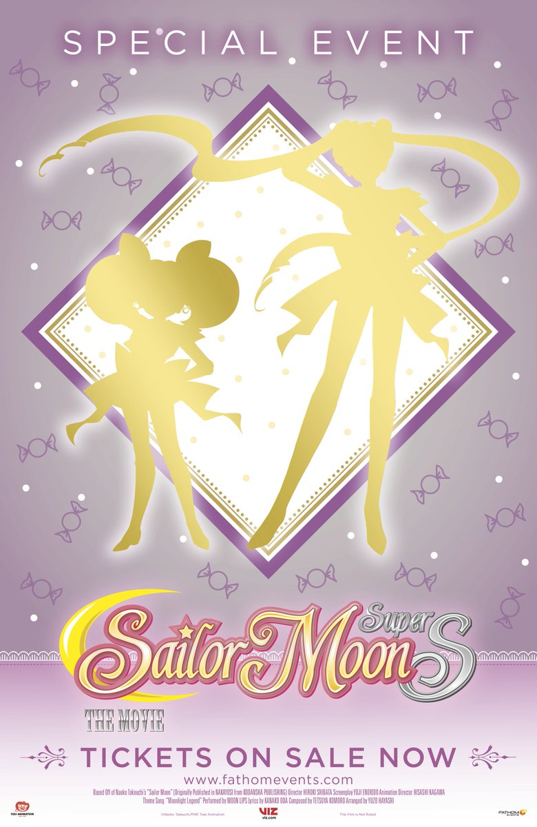 VIZMedia's tweet photo. It’s going to be a summer of #SailorMoon movies! Sailor Moon S The Movie arrives in theaters, July 28th &amp; 30th. Sailor Moon SuperS The Movie arrives August 4th &amp; 6th!

🌙 Click for locations: https://t.co/G6agzmbPWX https://t.co/RqjjDMG6HL