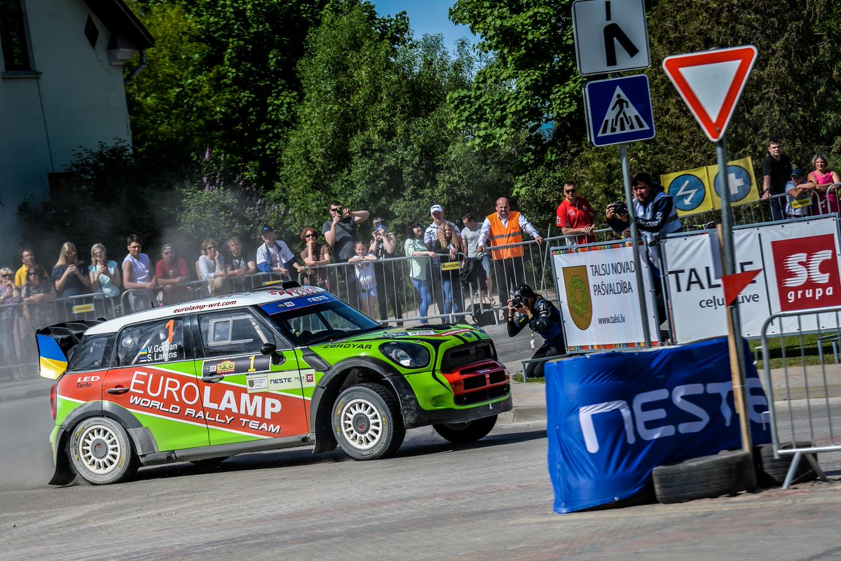 RallyTalsi's tweet photo. UKRAINIAN VALERII GORBAN WINS RALLY TALSI, LATVIAN JĀNIS VOROBJOVS TAKES HOME THE CHAMPIONS CUP>
https://t.co/AI7dQ2yNky
#RallyTalsi | #RallyOfChampions 
📸@mvfoto_lv https://t.co/Zbnt0OSPv5