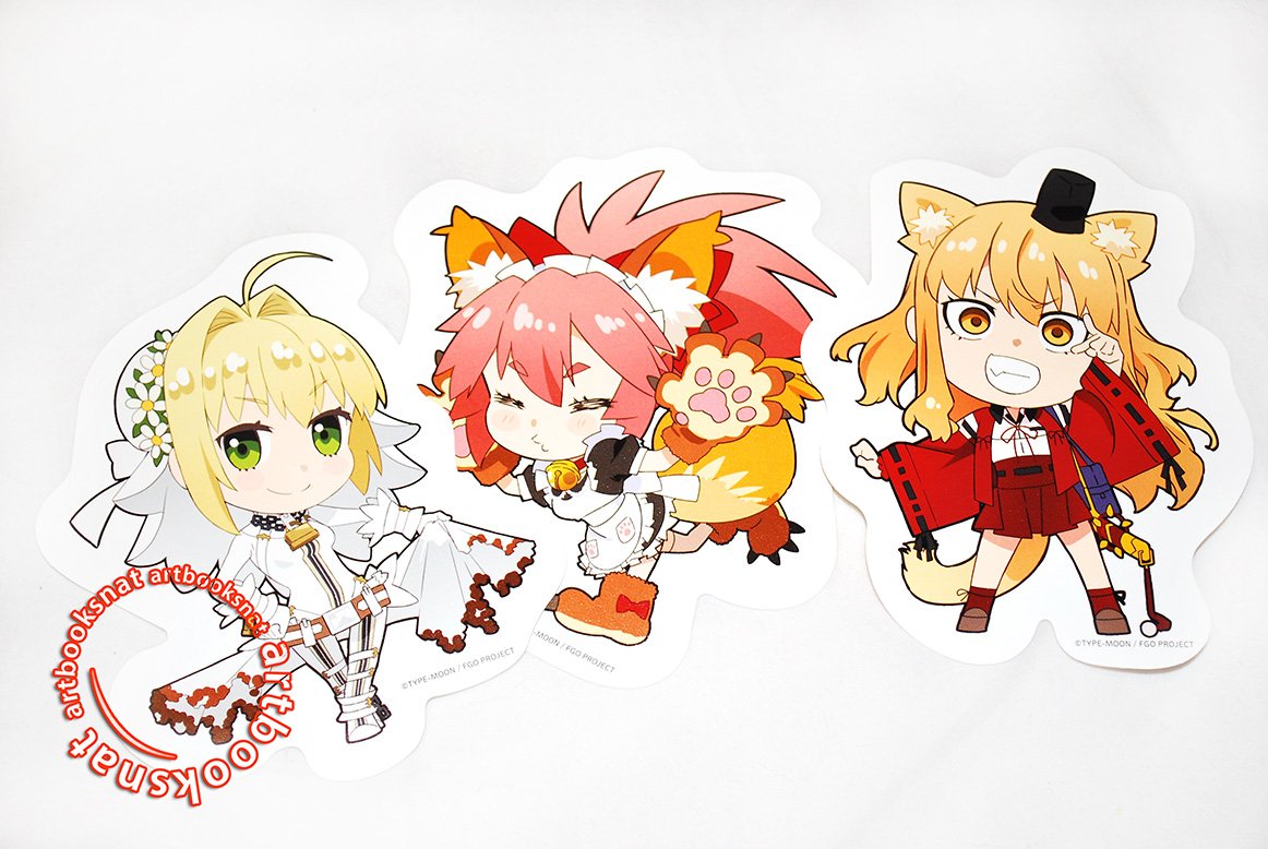 Nat Fate Extra Ccc X Fate Grand Order Special Event Book Seraph Released By Shaft Comes With Paper Cut Out Extras A Postcard All Newly Illustrated T Co Nkmo3crgdq