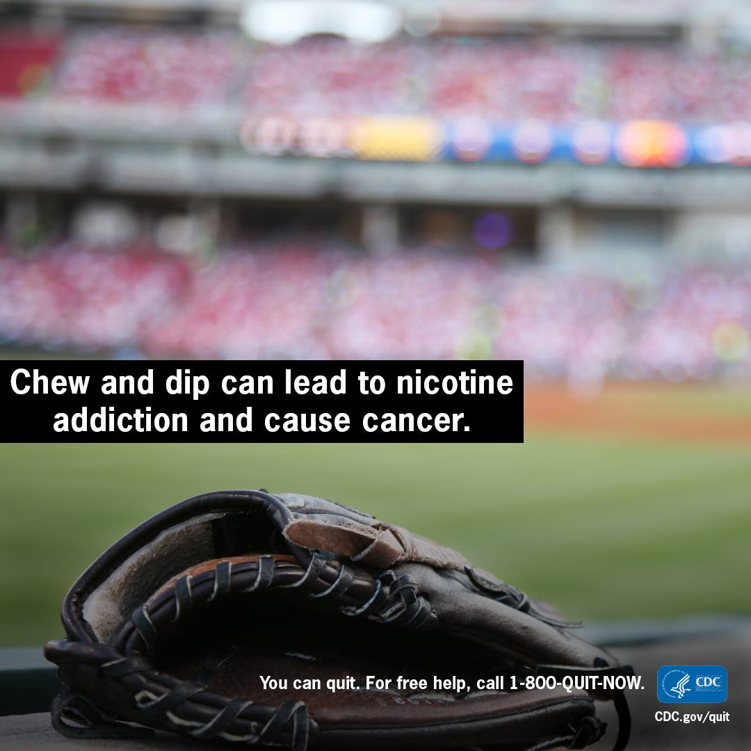 We’re stoked to see the Colorado Rockies doing their thing at Coors field, but sad that baseball leads so many to start chewing. Did you start smoking or chewing because of sports?