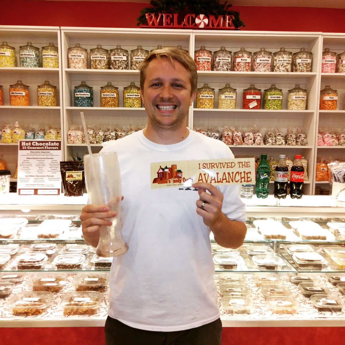 Congratulations to our latest Avalanche survivor, Erik Holmberg from Queensbury, NY!