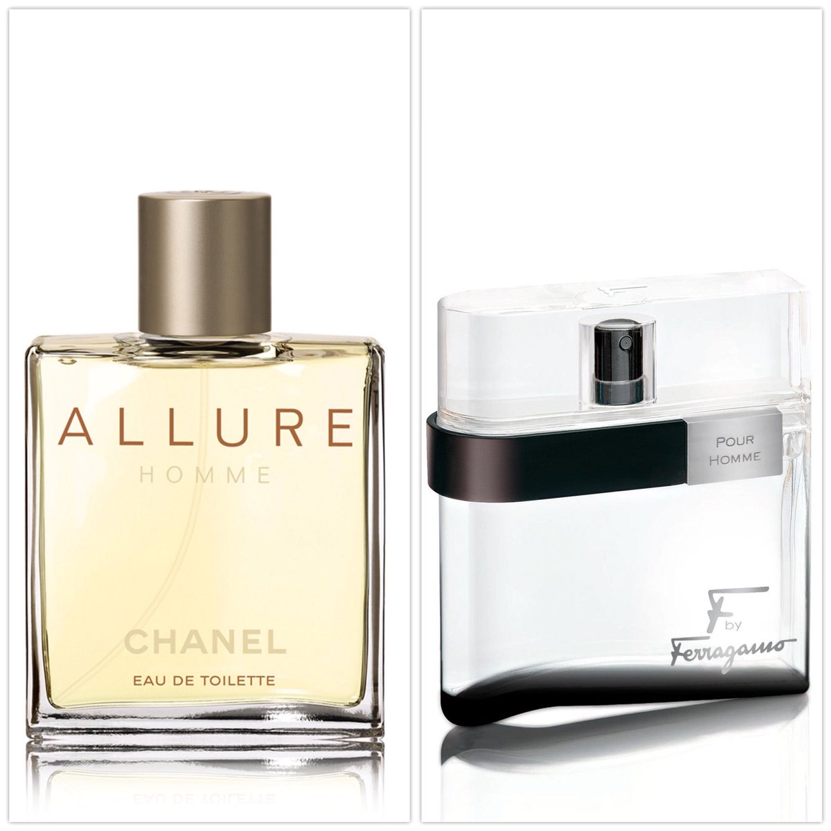 خبير العطور בטוויטר عطر وبديل له إللي يحبون شانيل الور البني الرجالي الشهير ويشوفون سعره غالي عليهم جربوا سلفاتور فيرغامو F بلاك الرجالي سعره معقول جدا ويشبه شانيل بنسبة كبييرة وراح تتفاجئون من الشبه