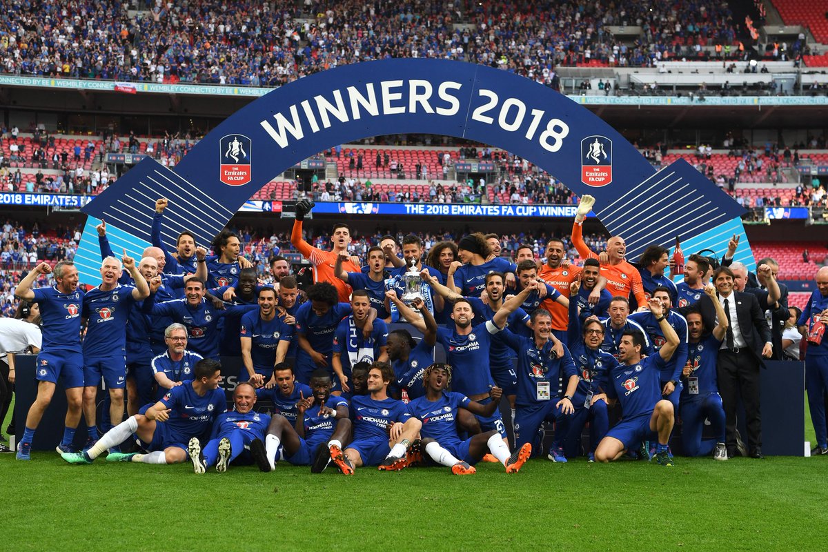 Angga_Calonk's tweet photo. Setidaknya tahun ini tidak 0 gelar. 
Yaps, Congratulations Blues... 
Champions FA Cup 2018!!! 
#KTBFFH https://t.co/UAiYe2Ls77