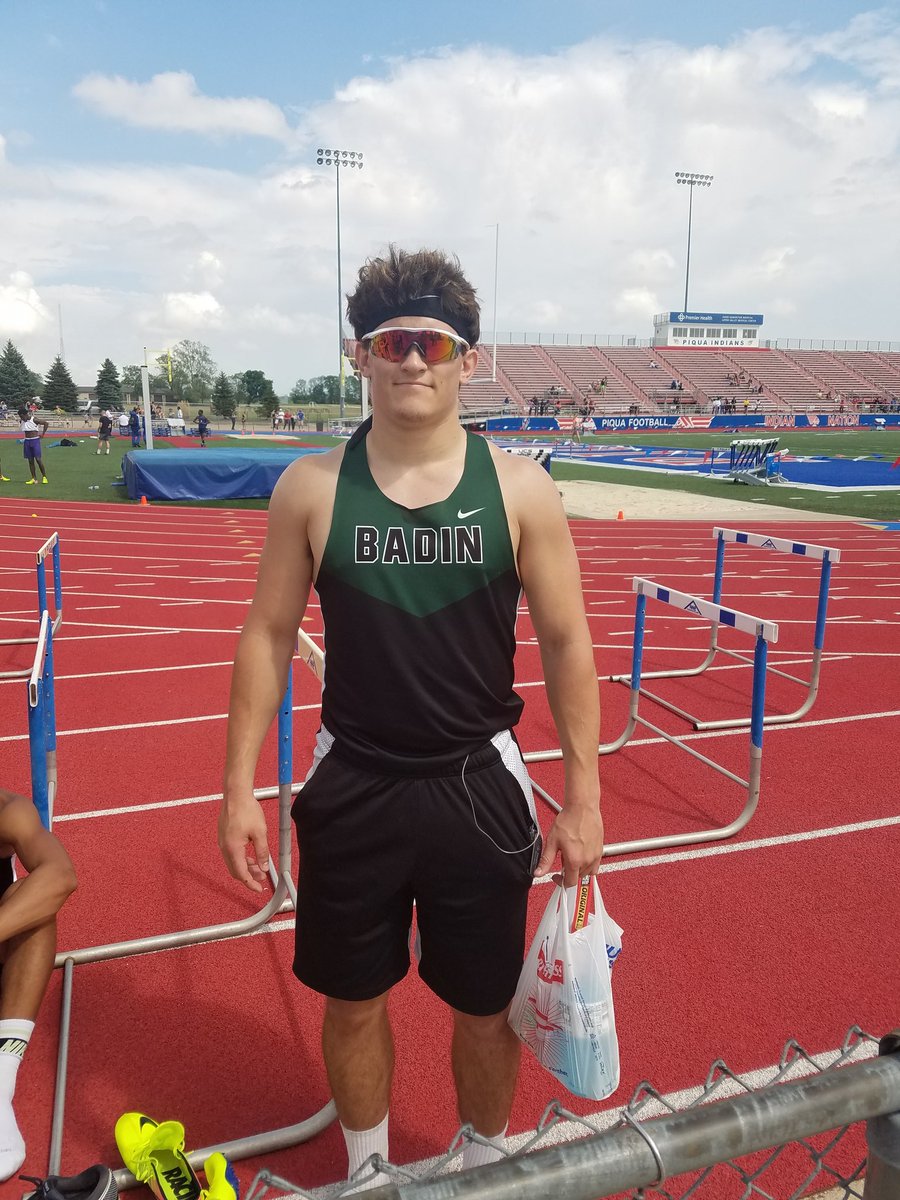 And with a 6th place finish in the 4×200 and a 6th place finish in the 4x100 at The Ohio DII District Track Finals....the high school career of Kegen Rogers comes to a close. Proud of you buddy. 3 sport athlete (football, wrestling, baseball, track) all 4 years. <a href="/RAMSSPORTS/">Stephen T. Badin High School Athletics</a>