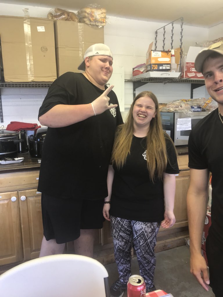 CHLeoClub's tweet photo. Not much has changed since last relay...at least Jarrod and Heather haven’t! Happy relay for life, come out and have some fun! https://t.co/fUUjktyk8T