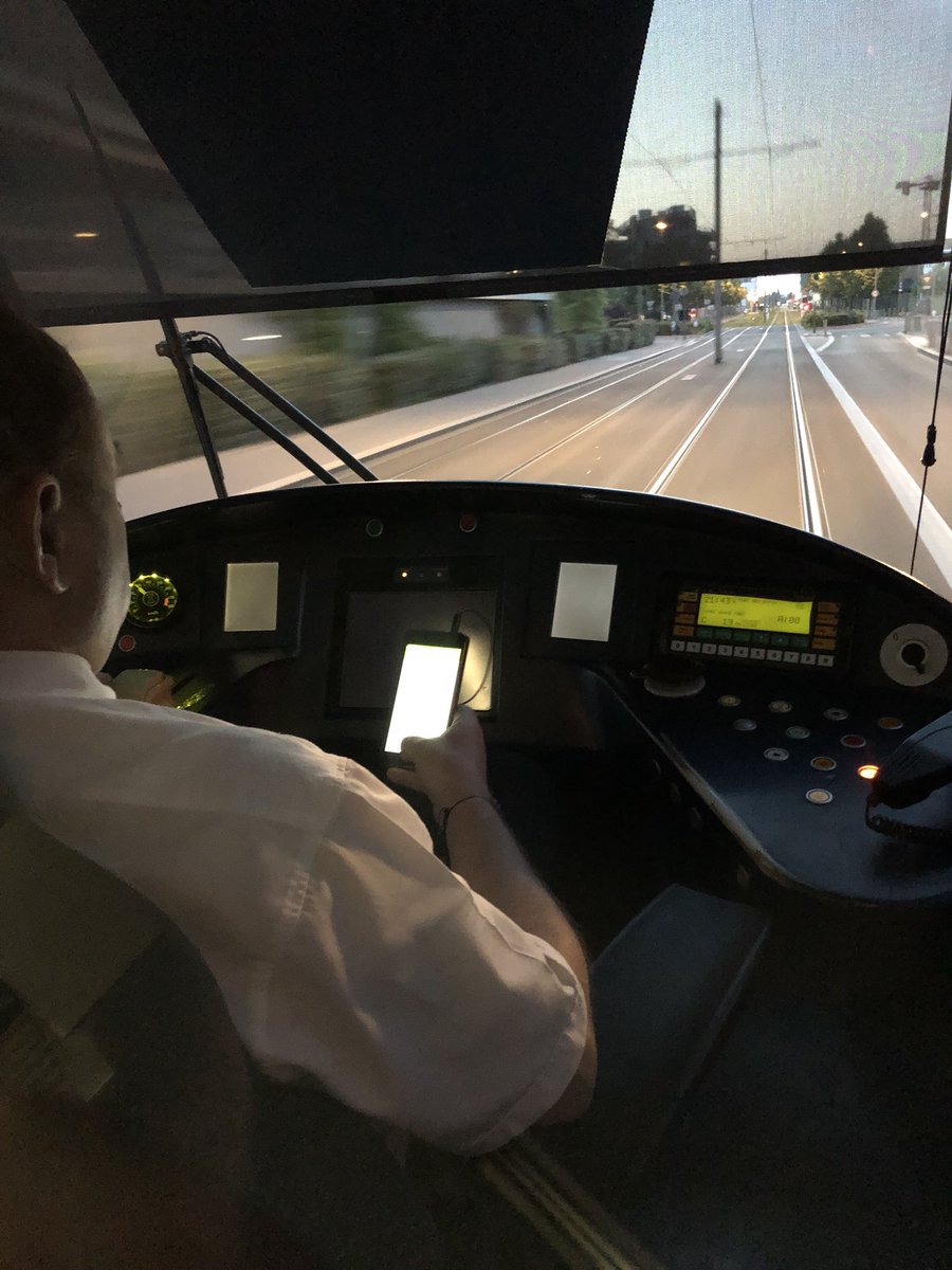 davidghall's tweet photo. C'est fou de voir un opérateur de TBM Ligne C  sur Facebook en conduisant la voiture 2245 en direction de Parc Expo. C'est légal? https://t.co/ecqxV2SyNH