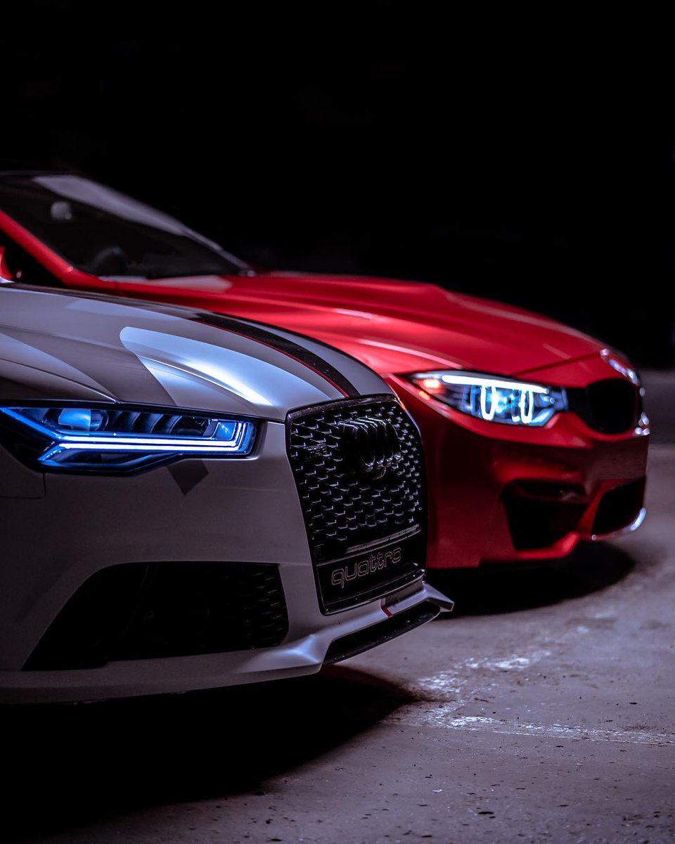 Earlsimxx's tweet photo. RS6 vs ///M4 https://t.co/8fGDsasO22