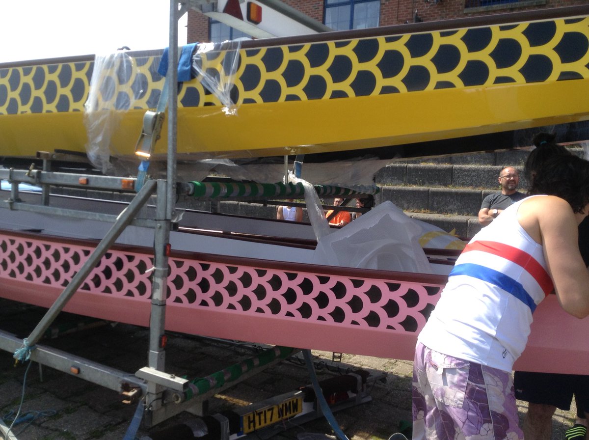 Amathusdbc's tweet photo. Welcoming our new boats today to our Amathus family @PoolofLife1 https://t.co/6xPWDEknjk