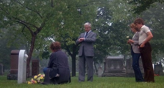 Everything in Prom Night is broken: Broken families, broken homes, and other broken relationships drive the film to its tragic end. It doesn't spend a lot of time on Robin's death the way a drama would, but it's all about that loss and how it ultimately effects everyone.