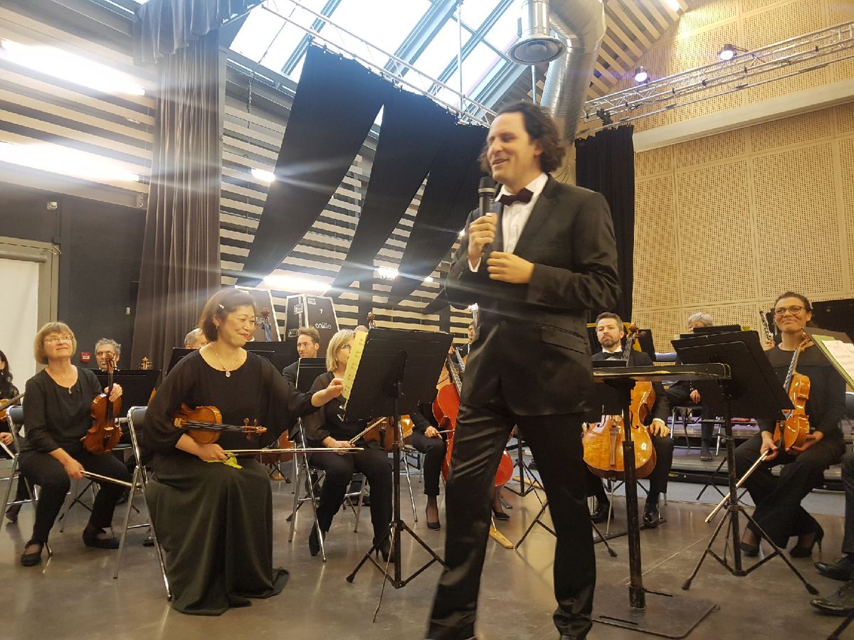 MairiedeLompret's tweet photo. Un grand merci @onlille @Alexandre_Bloch @MEL_Lille pour ce magnifique concert #bellessorties à la lompretheque de #lompret https://t.co/XoXY5YWiyW