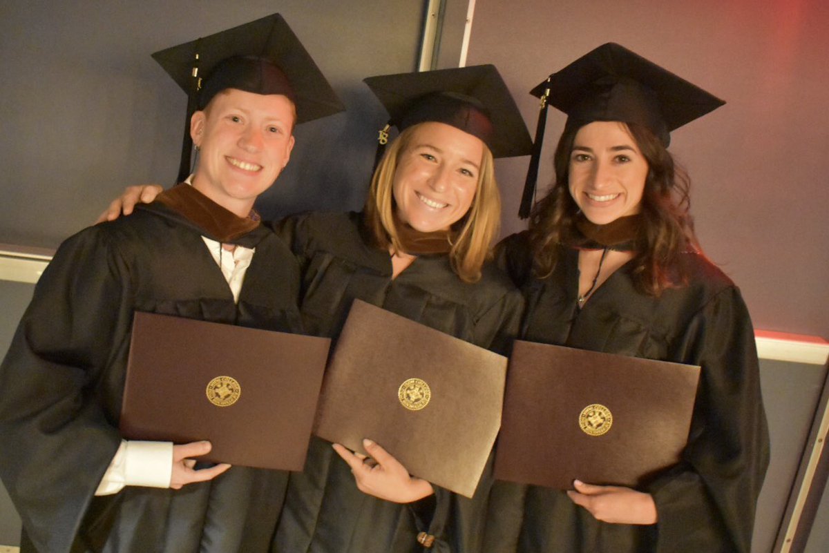 In addition to our student-athletes, three <a href="/ICGaels/">Iona Athletics (Old handle.. use @IonaGaels)</a> staffers earned their MBA this afternoon. Congrats to <a href="/GaelsSportsMed/">Iona Sports Medicine</a> Leah Dior, <a href="/IonaLacrosse/">Iona Women's Lacrosse</a> Courtney Bertolone &amp; <a href="/IonaSAAC/">Iona SAAC</a> Tiffani Troilo!! #GaelNation #MoveTheWorld
