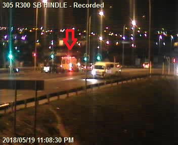 #Crash, R300 on Hindle Bridge, lane closure, no delays. #ItCanWait