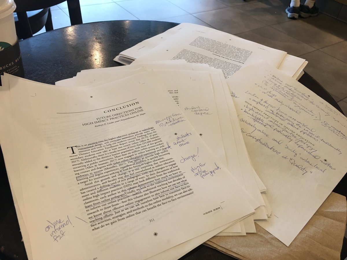 kthompso's tweet image. happy to get to write a foreword for a new project from the prolific @Katie__Linder! when it comes out, you should read it! #highimpactpractices