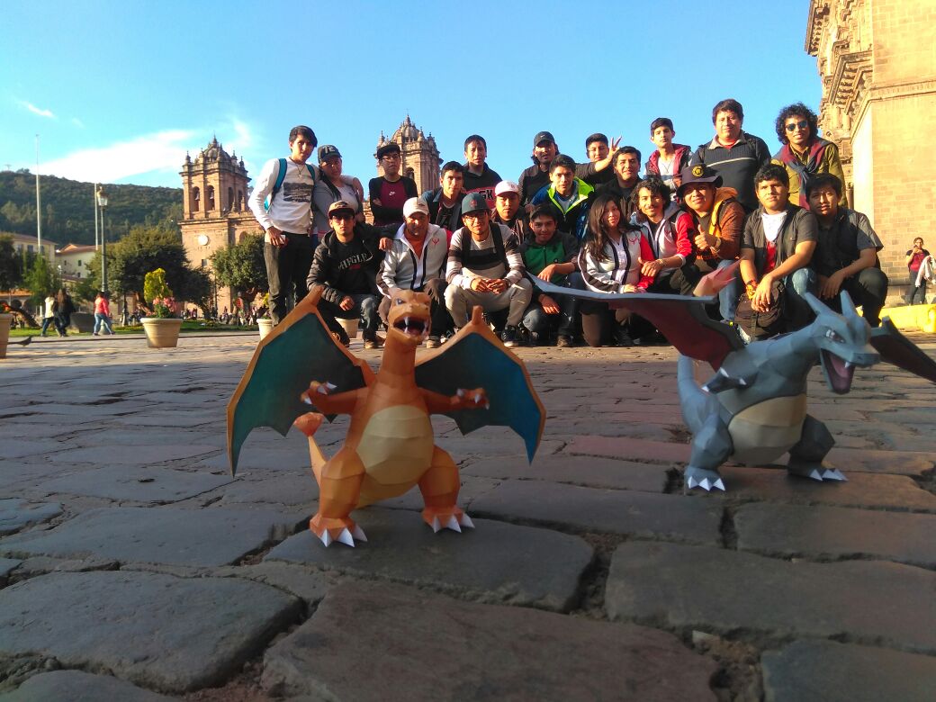 Saludos de mejor Team de Cusco! 
#PokemonGo #DiaDeLaComunidad #HolaNiantic #GoHubPeru