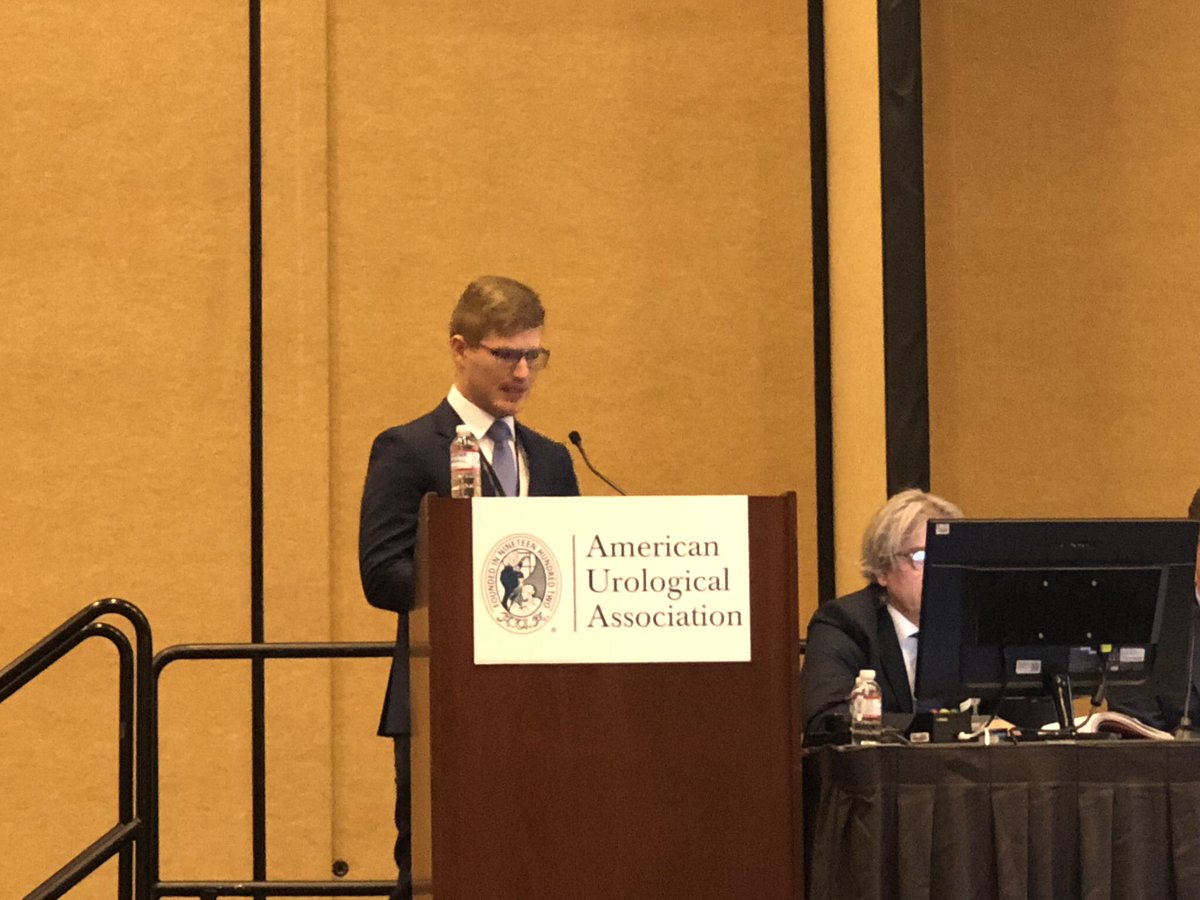. #AUA18 <a href="/twharkin/">Timothy Harkin</a> <a href="/MonashUni/">Monash University</a> <a href="/oussama_elhage/">Oussama Elhage</a> <a href="/KingsCollegeLon/">King's College London</a> 
The “Tiger amongst the Pussycats”

&gt;50% ductal #ProstateCancer more than doubles the risk of PSA recurrence compared to Gleason 8 and above/Grade Group 4-5