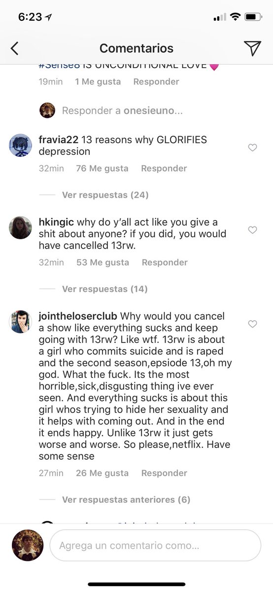martoerhardt's tweet photo. @IAmWeCampaign @sense8 @Live_Sense8 @sense8dailys @Sense8World @Sense8Worldwide @ClusterLatam @Sense8fighter @Sense8BR @BRCHeaven @AnairamRrk @AnnaPernigo23 @PeterAarons @netflix @NetflixLAT @NetflixBrasil @lacosacine @NetflixLifee @Netflix_PH @NetflixPT @NetflixNL @NetflixUK @NetflixKR @NetflixFR @NetflixIndia @NetflixDE @NetflixNordic @NetflixES @NetflixIT @Netflix_CA @IMDb @nytimes @LANACION @InfobaeAmerica @whatonnetflix @BBCWorld @paradasp @BBC @OnTopMag @ROZAMORA So @13ReasonsWhy doesnโt glorifys depression, right?
Mr @Netflix is your conscience clean by full pockets?๐ข๐๐ค๐ธ๐๐ฆ
https://t.co/BqpWCpqJZP
https://t.co/D1eACO4lgN https://t.co/rCquxCzwG8