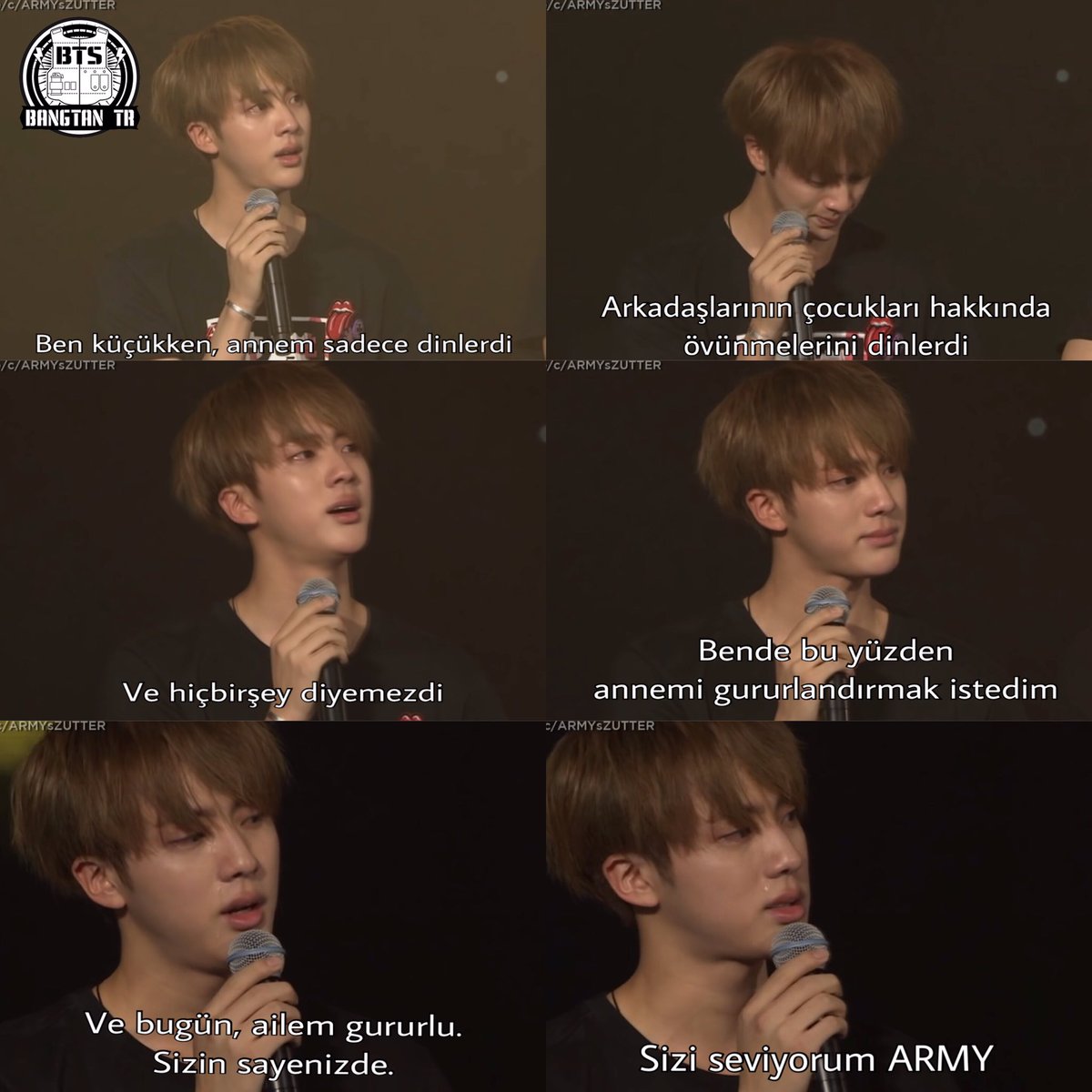 Gece gece ağlatcak bu çocuk beniii SENI SEVIYORUZ JINN💜💜💜
#IVoteBTSBBMAs <a href="/BTS_twt/">방탄소년단</a>