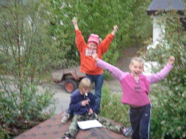 Gott að eiga systur sem styðja þig í öllu sem þú gerir eins og þegar ég ákvað að læra á blokkflautu