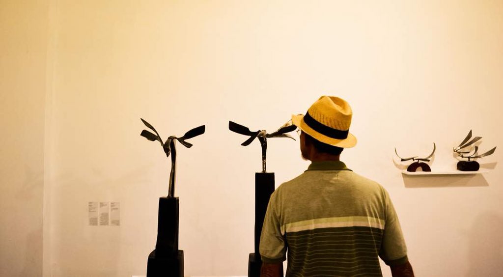 pradacolon's tweet photo. En el Museo de Arte Contemporáneo FranciscoNarvaez de Porlamar, podemos ver #FormaViva exposición de esculturas #margaritaisland https://t.co/pJ2xhOBTzB