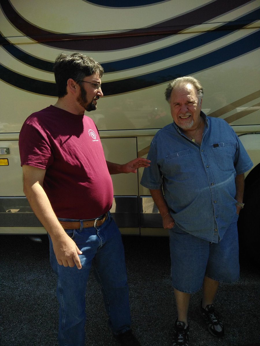 TICRMagic981FM's tweet photo. Pop and Gene Watson talking about old cars https://t.co/8LcVC6TydD