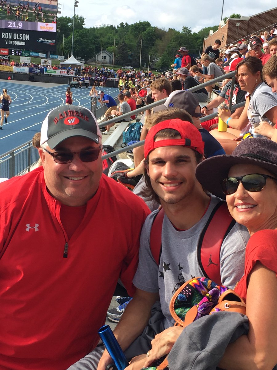 stpowell87's tweet photo. Proud of this guy and his team!!@pmathyan #statet&f @CoachMatthes 4x100 4x200 https://t.co/W0nAznW8qs