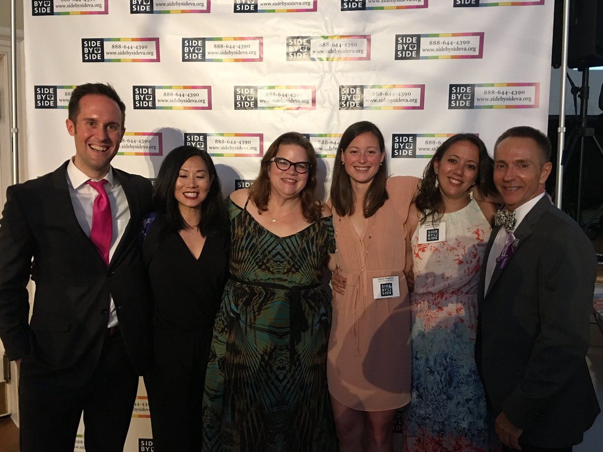 ScVanValkenburg's tweet photo. It was a great night supporting Side by Side at their #Springtime2018 celebration w/ @debrarodman73. Side by Side does vital work in our community for #LGBTQ students. So glad I could be there to support their cause! https://t.co/fYqBzwuVbX