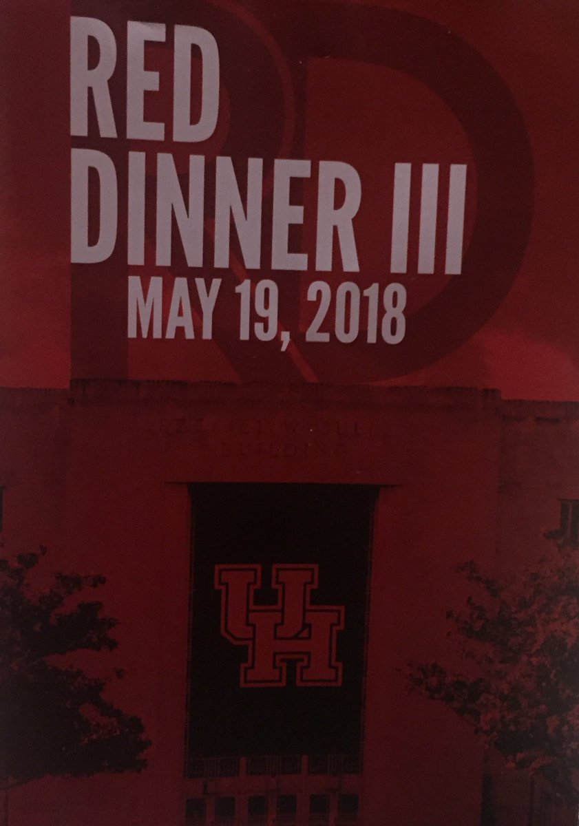 UHCL_PrezWalker's tweet photo. A wonderful Red Dinner III hosted by the UH LGBTQ Alumni Association raising funds to provide LGBTQ Student Scholarships and Emergency Aid. Featuring keynote speaker Michael Sam. #uhreddinner https://t.co/anAwN7JFKF