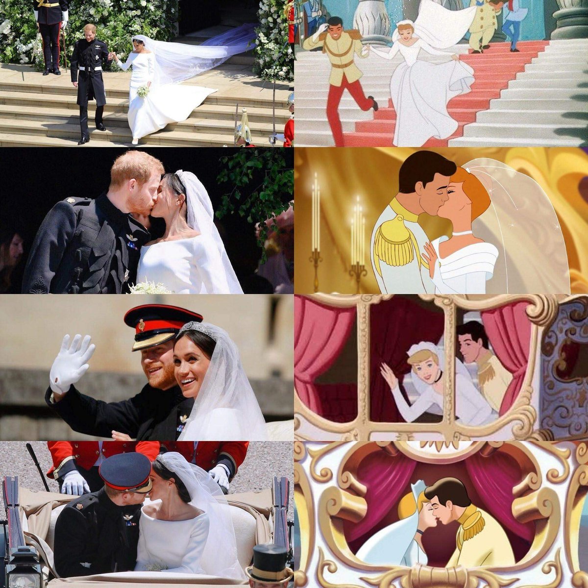 Angela_FriasA's tweet photo. Creo que de todas las imágenes que circularon sobre la #BodaReal, esta fue mi favorita.💕👰🏻🤵🏼 #RoyalWedding https://t.co/rdgsF29uu2