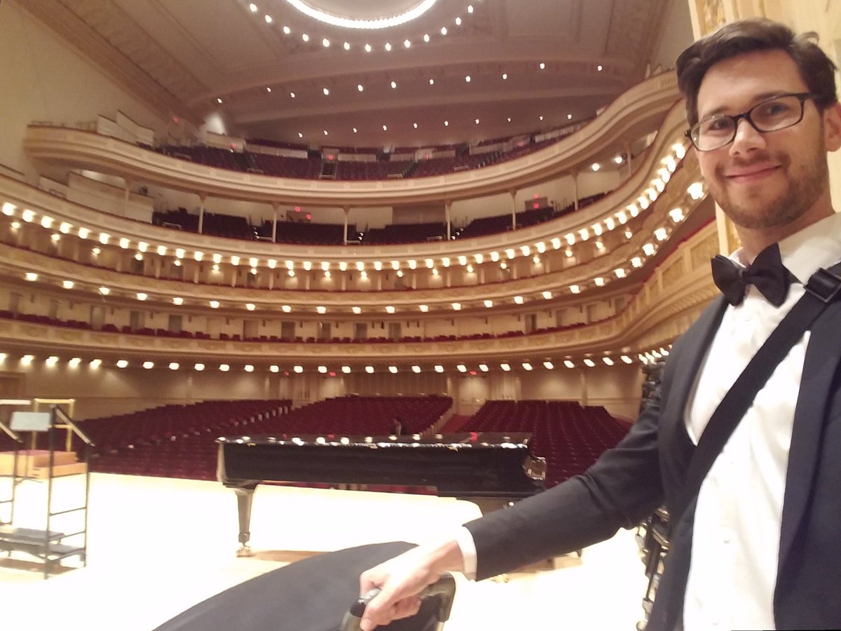 Always excited to play at Carnegie!