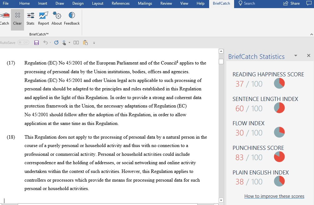 legalwritingpro's tweet photo. I hope the Royal Wedding will make up for the EU's tepid https://t.co/kbRUa2LVtf scores for its much-hyped GDPR. #PlainEnglish #NotJustaSlogan #GDPR https://t.co/QNZGXcJWVW