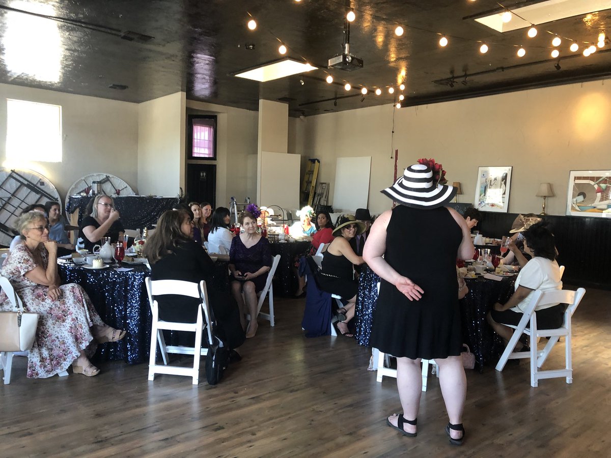 HashtagiDo's tweet photo. That’s a wrap! Our #RoyalWedding watch party was a success! Thank you to everyone who attended and showed up dressed for the occasion 😍 #HashtagiDo https://t.co/3p2CDqU8WO