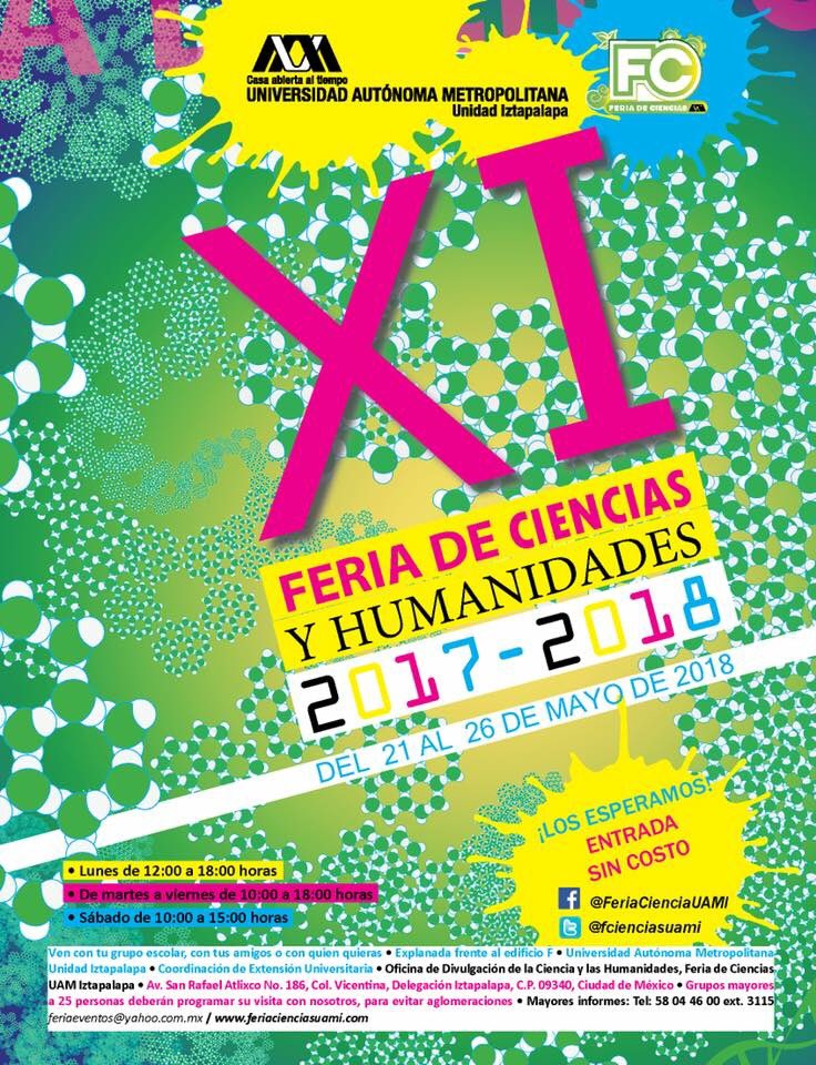 fcienciasuami's tweet photo. ¡Estamos listos! Les recordamos los temas de módulos interactivos y actividades paralelas😉 XI #FeriaCienciasUAMI #FCyH #UAM-I #ODCyH 😄 https://t.co/7jmVHBBg1f