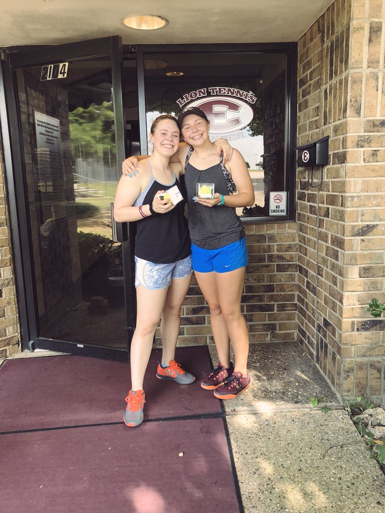 emmahoward24's tweet photo. Not too shabby for a Lionette😉Thanks, Kait for being a great partner!💕🎾 #firstistheworst #secondisthebest https://t.co/Y2axdKM3X5