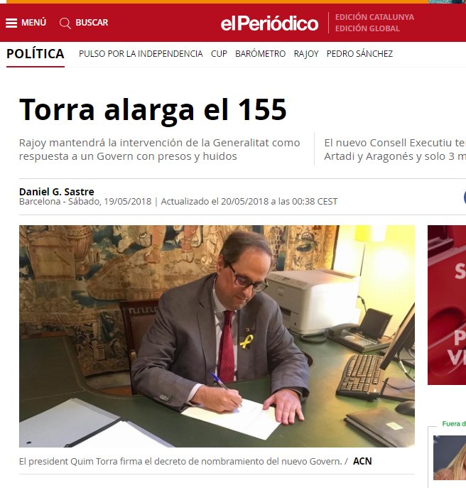 ramoncotarelo's tweet photo. Según este paanfleto, "Torra alarga el 155". Típico "razonamiento" de maltratador que culpa a la víctima de la violencia que padece: https://t.co/BzMk4oK3KH