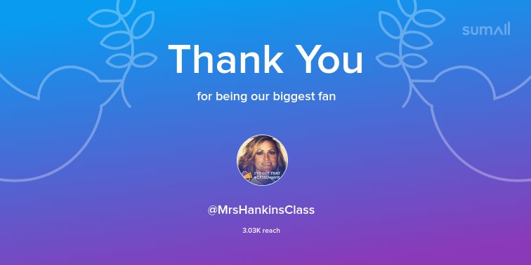 leah_ing's tweet photo. Our biggest fans this week: @MrsHankinsClass. Thank you! via https://t.co/cDo1JMyD7g https://t.co/wxOJgXBPZQ