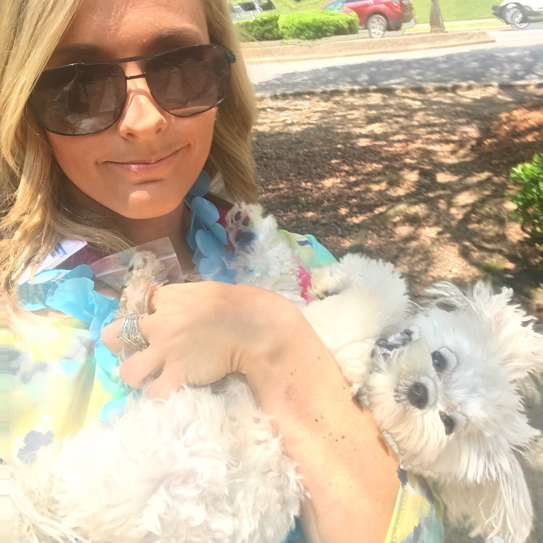 BrittanyWVTM13's tweet photo. Happy @DoDahDay to my puppy! @WVTM13 https://t.co/y5uprYwuEC
