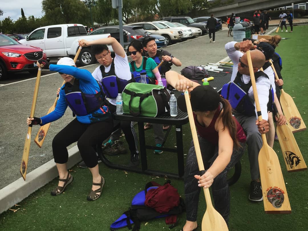 llnlWeBe's tweet photo. WE BE... officially back! 🌊🐲🌊

First practice on the water ✅

A huge shout-out and a very warm welcome to our newest paddlers who came up speed quite impressively today!

#WeBeDragon #dragonboat https://t.co/V8Yc3neISC