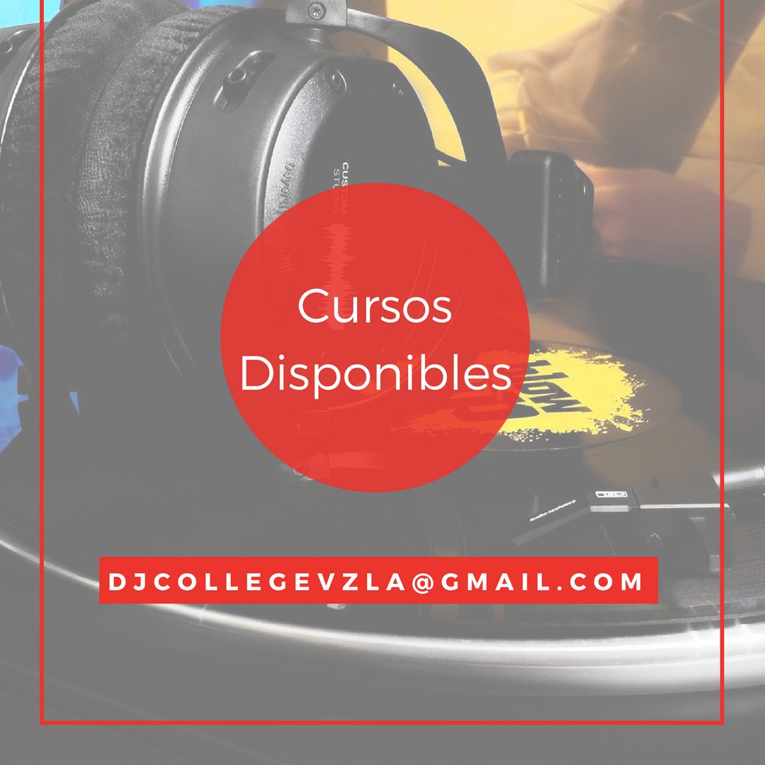 ⚫Producción Musical⚫

Nivel I Intensivo Grupal:

🎧 Lunes de 2:00 pm a 6:00 pm / Miércoles de 2:00 pm a 6:00 pm.
🎧Martes de 2:00 pm a 6:00 pm / Jueves de 2:00 pm a 6:00 pm

📧djcollegevzla@gmail.com
📱0212.243.99.09