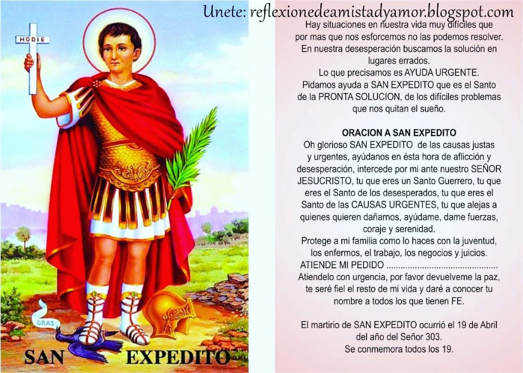 maxicastano's tweet photo. Gracias San Expedito!!! https://t.co/4dJVN4VONe