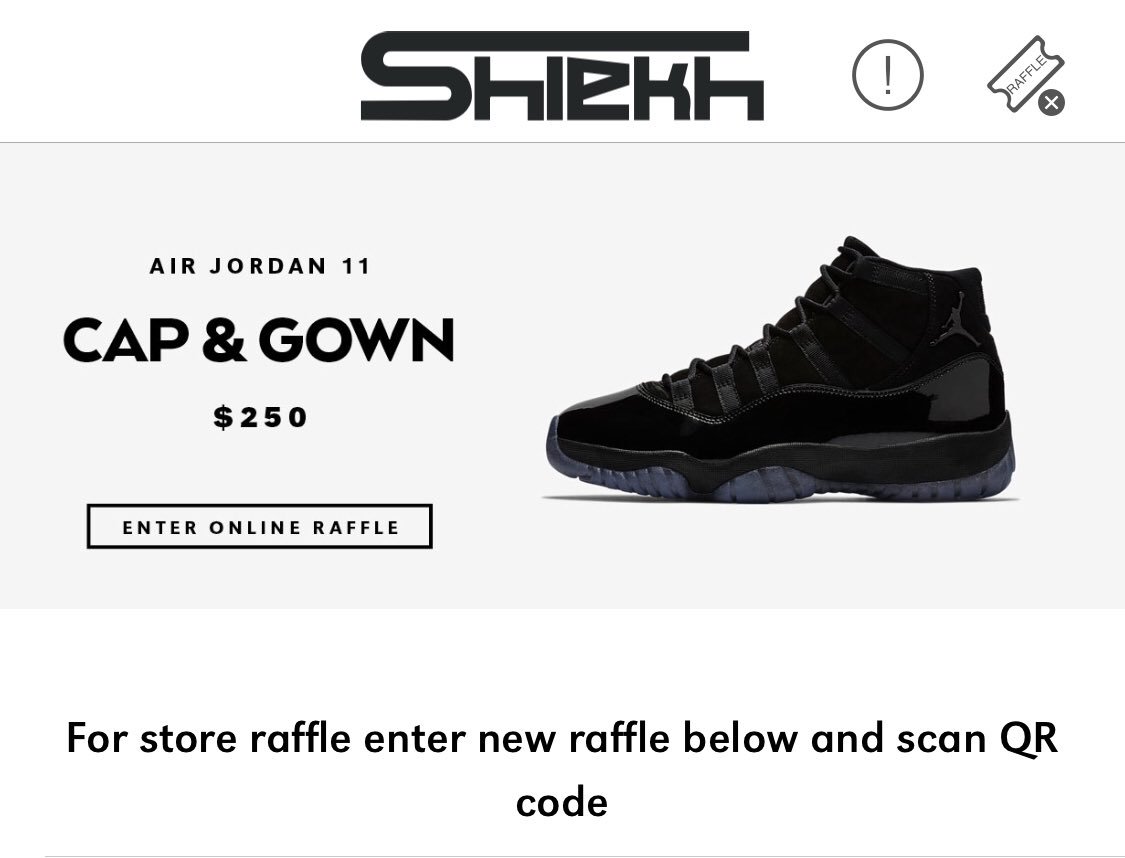 shiekh yeezy raffle code