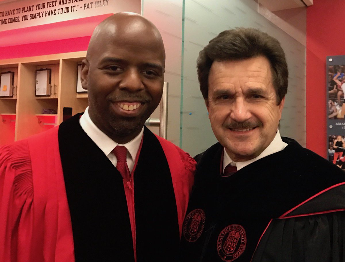 Congratulations to the more than 4,000 May 2018 <a href="/TexasTech/">Texas Tech University</a> graduates, their families &amp; friends, who participated in this year's commencement ceremonies. Truly appreciate the opportunity to shake the hand of each graduate. Special thanks to our speaker, <a href="/jasonljenkins/">Jason Jenkins</a>. #TTUGrad