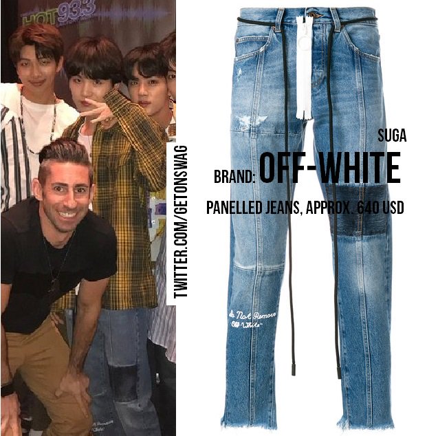 Ansøger Leonardoda kontroversiel Beyond The Style ✼ Alex ✼ on X: "#IVoteBTSBBMAs @BTS_twt 180519 [ SUGA /  BTS ] OFF-WHITE panelled jeans https://t.co/xUkM6Vekmk" / X
