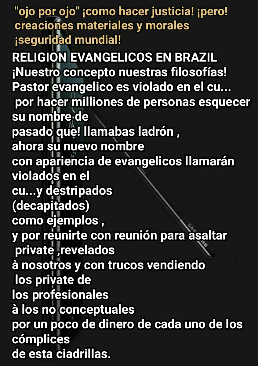 PlanDmuerteCNbr's tweet photo. Pastor es violado en...y sus cómplices evangélicos hacen plan's de venganza,porque su cabezas pastor no!es innocente,es violadores de mente de jovenes sín escrúpulos,instruidos al borrado proposital en favor de ser favorecidos con asalto privatizaron los secrets pero asaltarlos!? https://t.co/l65nRwU5lu