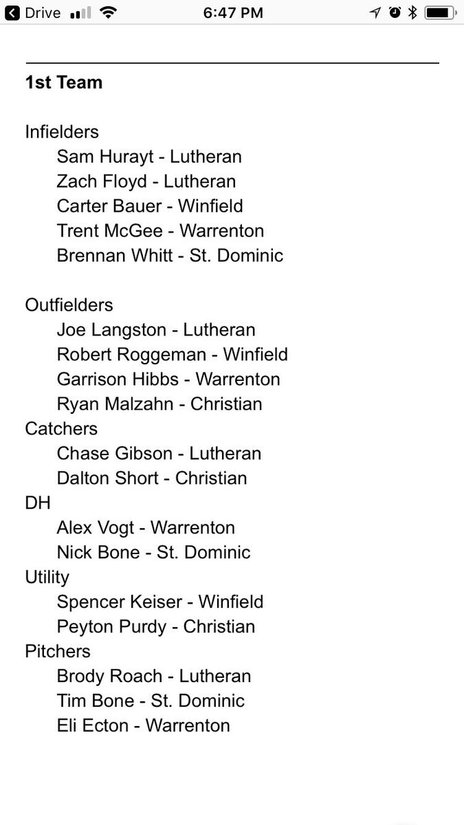 CoachRodgers17's tweet photo. Congrats to the following players for making Class 4 District 7 1st Team All-District Carter Bauer @carter_bauer10 Robert Roggeman @robert_roggeman and Spencer Keiser https://t.co/U4S2r33Pew