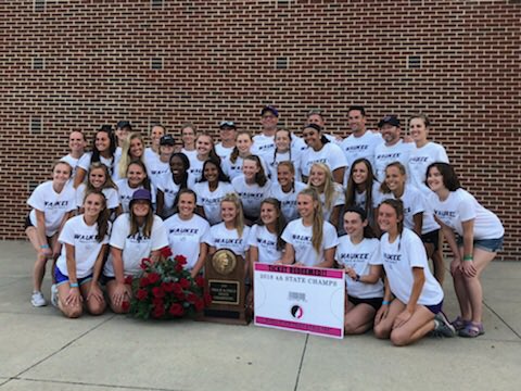WHS_Girls_TF's tweet photo. STATE CHAMPIONS!!!
Waukee girls win the state meet with 122 points which is a 4A record for most points. Congrats to these wonderful, hard working, &amp; dedicated girls!
#RaiseTheLevel https://t.co/SbBLT3SqEq