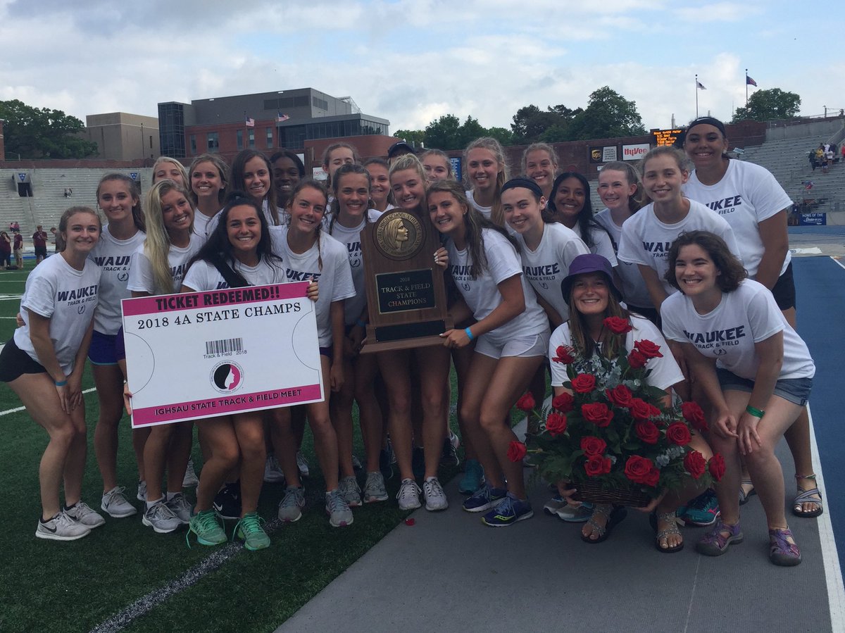 WHS_Girls_TF's tweet photo. STATE CHAMPIONS!!!
Waukee girls win the state meet with 122 points which is a 4A record for most points. Congrats to these wonderful, hard working, &amp; dedicated girls!
#RaiseTheLevel https://t.co/SbBLT3SqEq